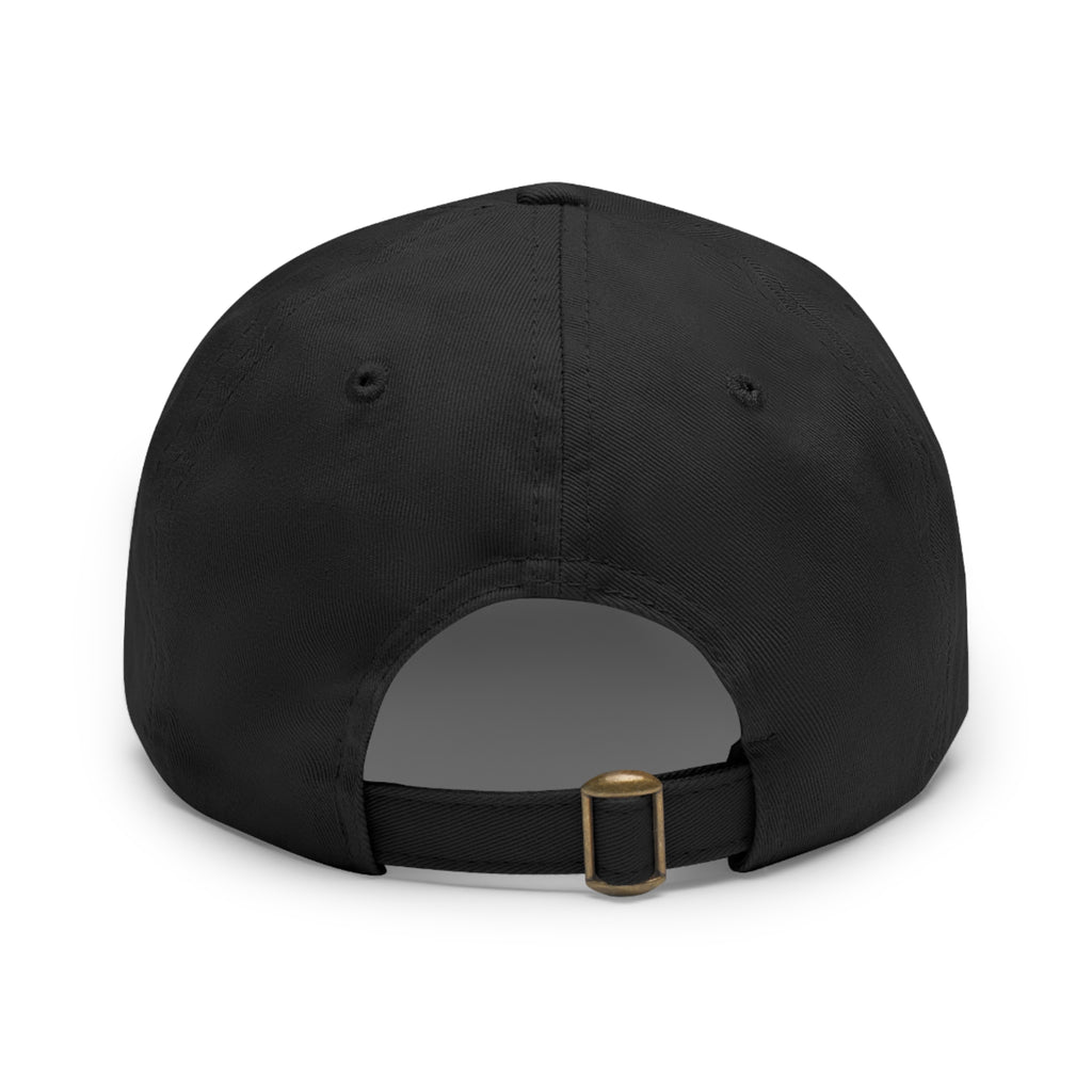 UrbanGlow Collective’s Dad Hat with Leather Patch (Rectangle)