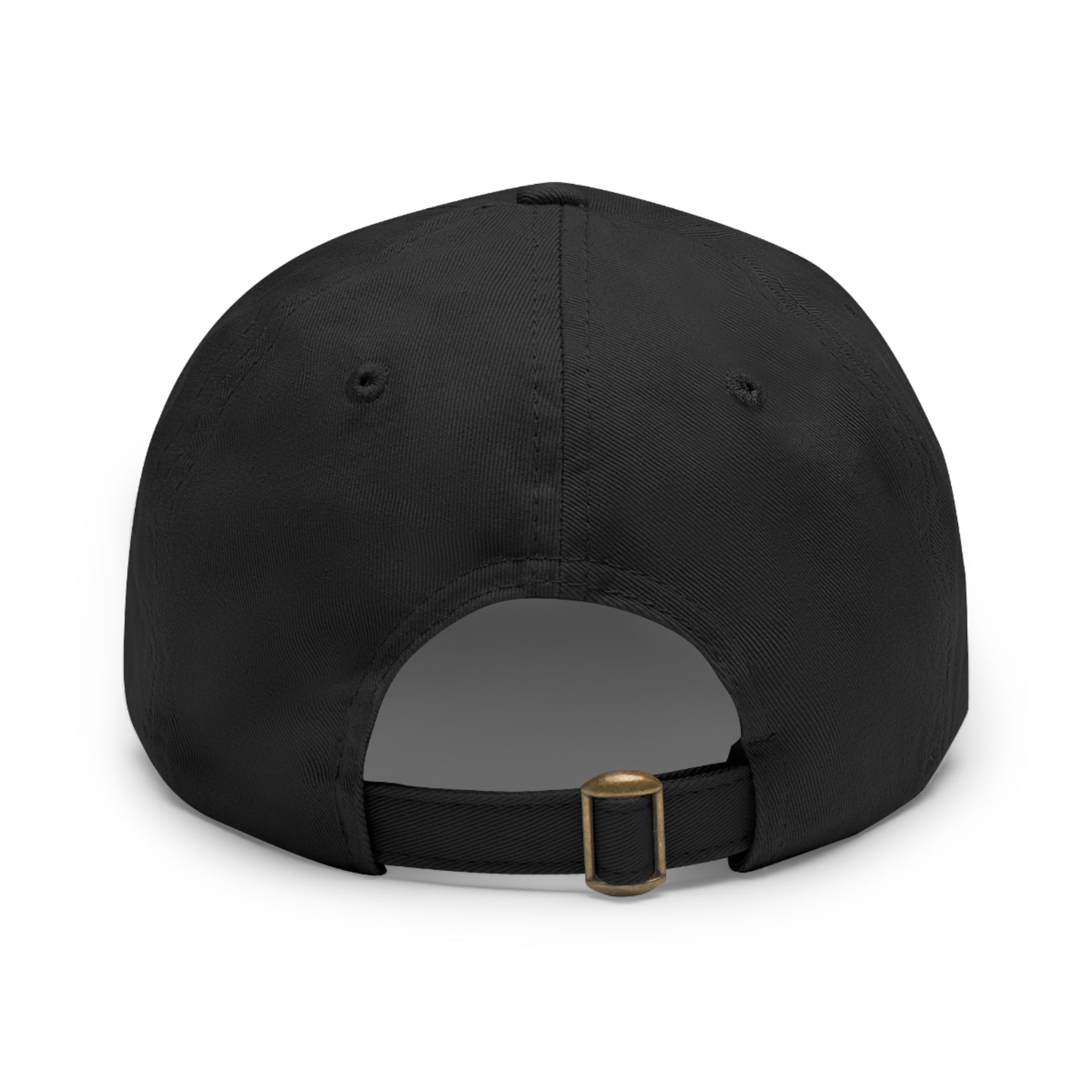 UrbanGlow Collective’s Dad Hat with Leather Patch (Rectangle)