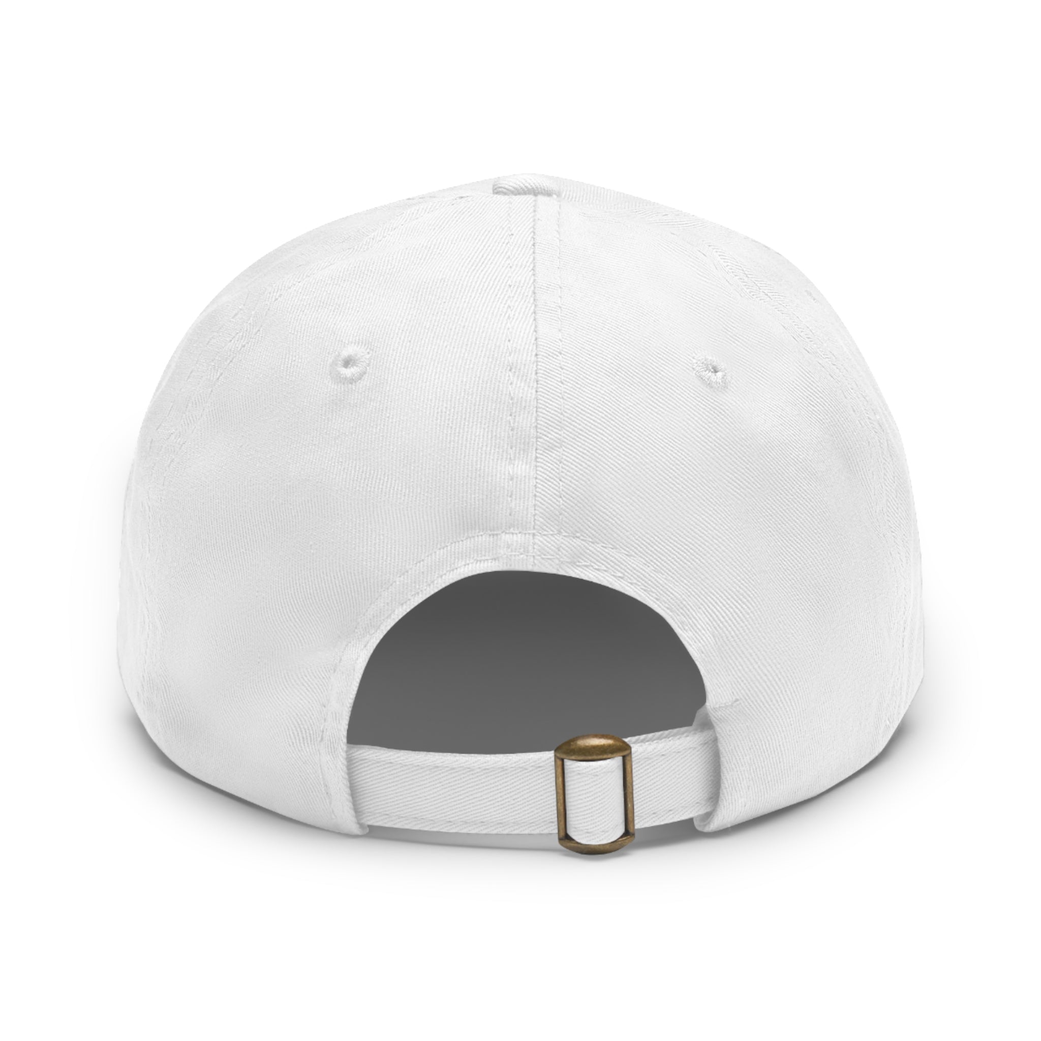 UrbanGlow Collective’s Dad Hat with Leather Patch (Rectangle)