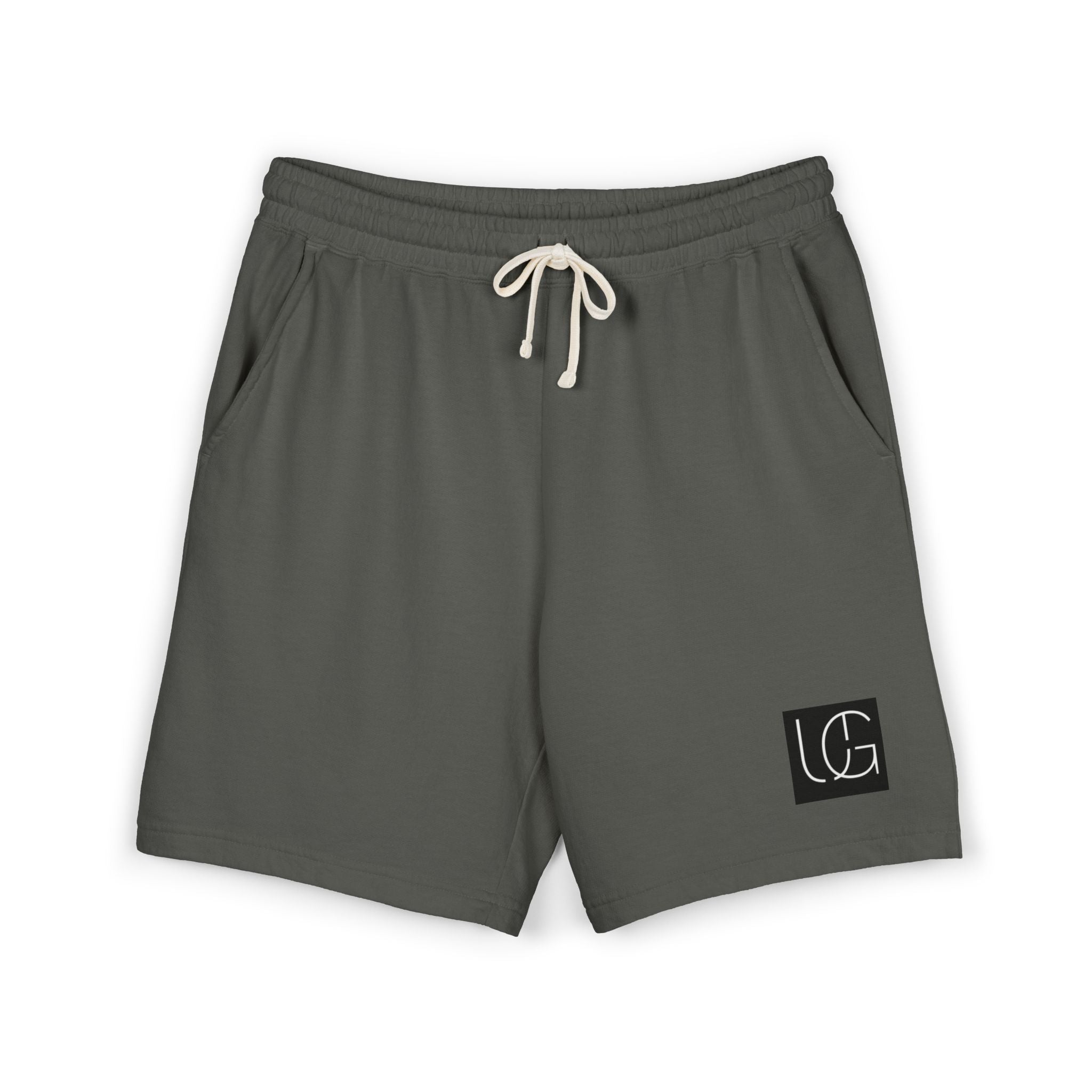UrbanGlow Collective’s Unisex Garment-Dyed Lightweight Fleece Sweat Shorts