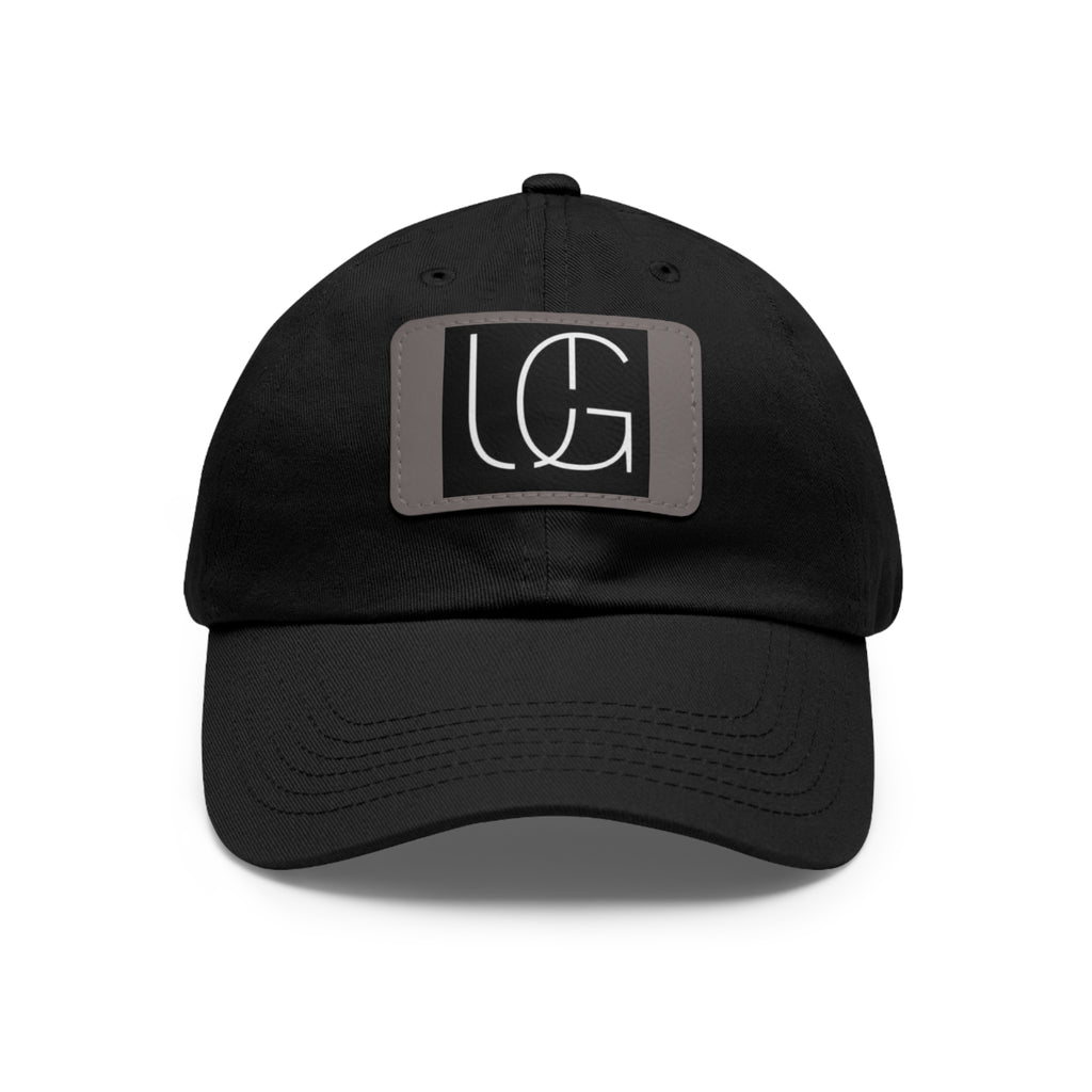 UrbanGlow Collective’s Dad Hat with Leather Patch (Rectangle)
