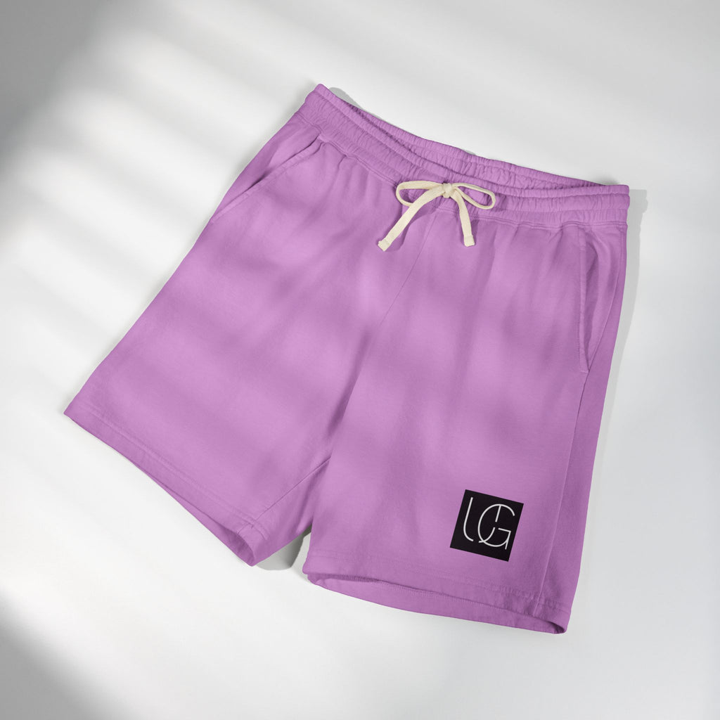 UrbanGlow Collective’s Unisex Garment-Dyed Lightweight Fleece Sweat Shorts
