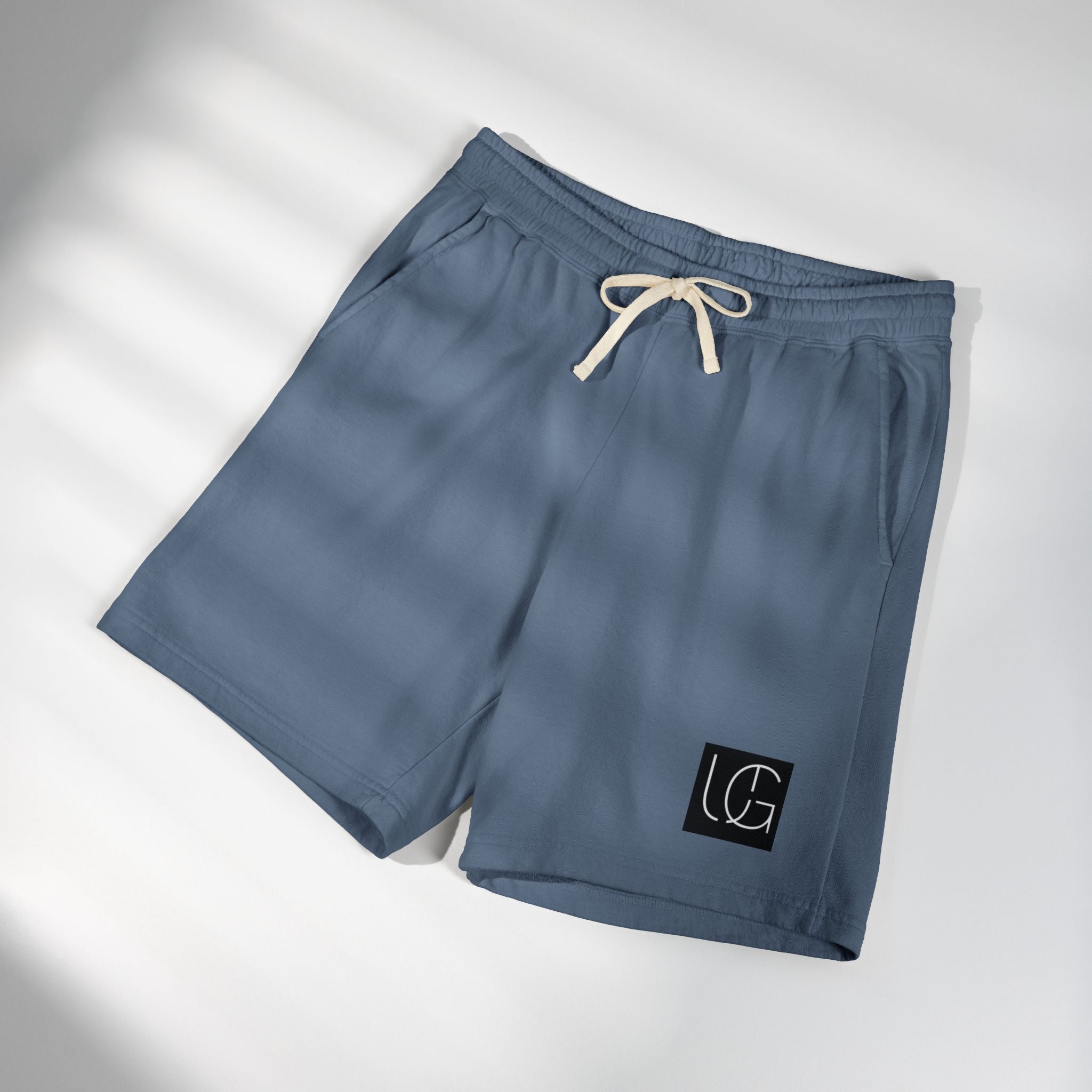 UrbanGlow Collective’s Unisex Garment-Dyed Lightweight Fleece Sweat Shorts
