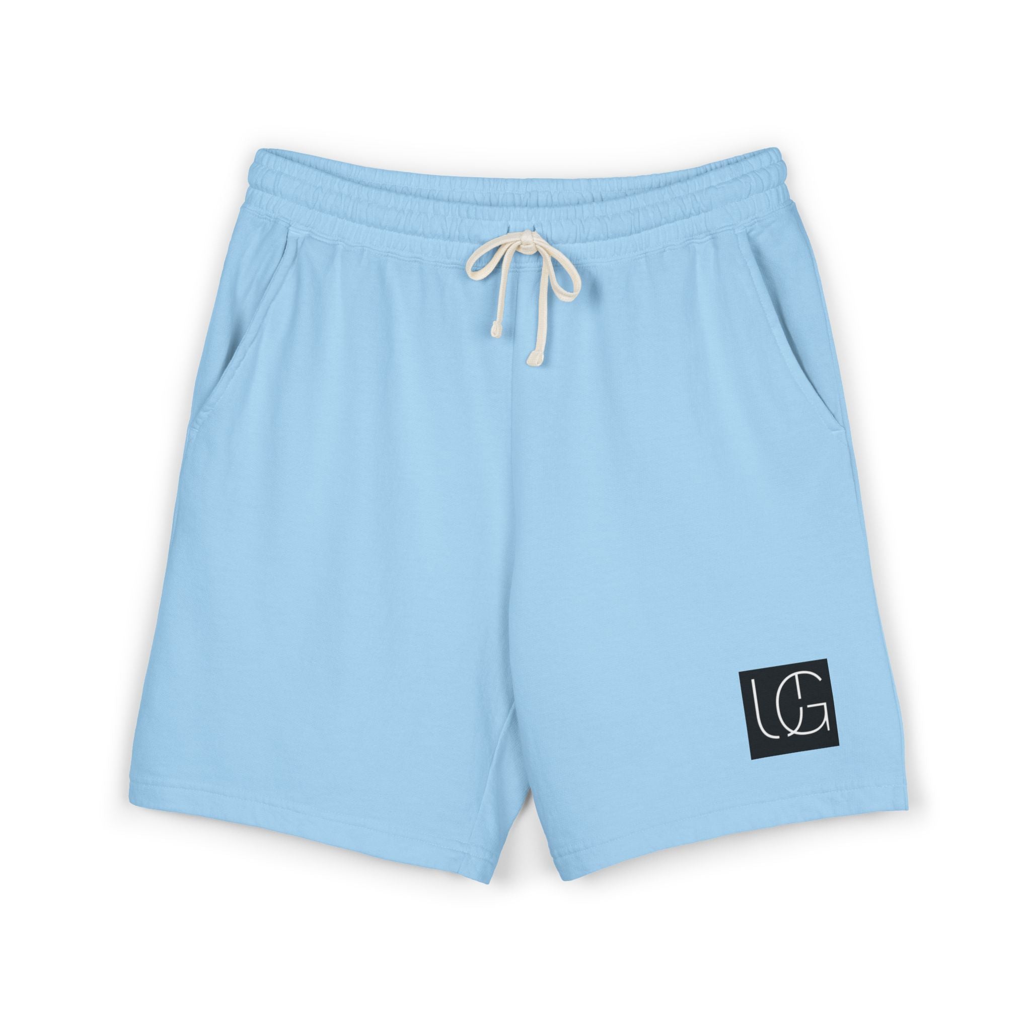 UrbanGlow Collective’s Unisex Garment-Dyed Lightweight Fleece Sweat Shorts